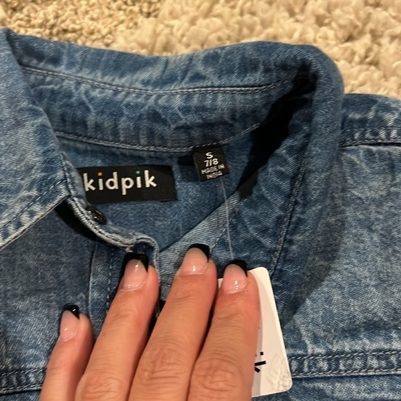 Kidpik denim button down - Picture 2 of 5